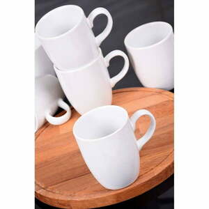 Zestaw 6 białych ceramicznych kubków My Ceramic obraz