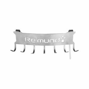 Stalowy reling do zawieszenia na grillu Remundi obraz