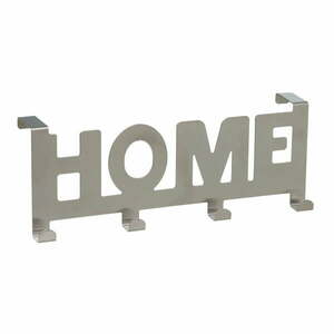 Metalowy wieszak na drzwi w kolorze matowego srebra 32 cm Home – Casa Selección obraz