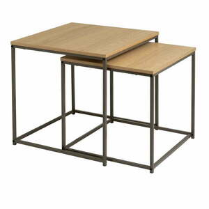 Stoliki zestaw 2 szt. 50x50 cm – Casa Selección obraz