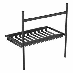 Czarny metalowy stelaż pod umywalkę 56x82 cm Conca – Ideal Standard obraz