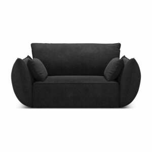 Ciemnoszary fotel Vanda – Mazzini Sofas obraz