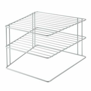 Stalowa dodatkowa półka w kolorze srebra 25x25 cm Palio – Metaltex obraz