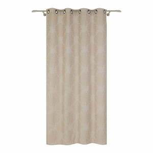 Beżowa zasłona 140x245 cm Kansai – Mendola Fabrics obraz