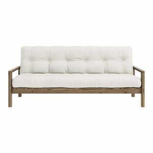 Kremowa rozkładana sofa 205 cm Knob – Karup Design obraz