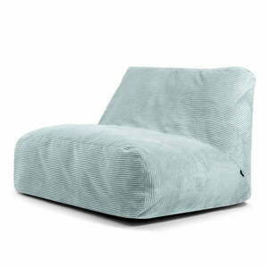 Miętowy sztruksowy worek do siedzenia Sofa Tube – SLOWDOWN obraz