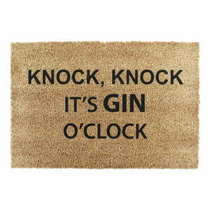 Wycieraczka z włókna kokosowego 40x60 cm Gin O'Clock – Artsy Doormats obraz