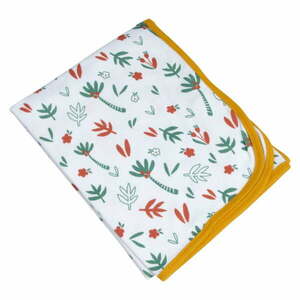 Biały bawełniany koc dziecięcy 75x75 cm Savannah – Bébé Douceur obraz