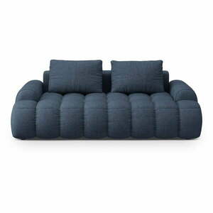 Ciemnoniebieska sofa 200 cm Linz – Cosmopolitan Design obraz