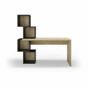 Biurko w dekorze dębu 60x154 cm Cubik – Marckeric obraz