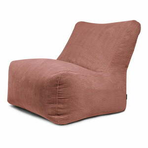 Ceglasty sztruksowy worek do siedzenia Seat 100 Lounge – SLOWDOWN obraz