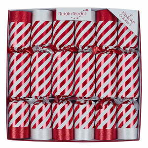 Crackery świąteczne zestaw 6 szt. Candy Cane – Robin Reed obraz