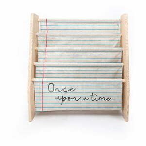 Beżowy materiałowy regał dziecięcy 60x70 cm Once Upon a Time – Folkifreckles obraz