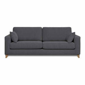 Ciemnoszara sofa 234 cm Faria – Scandic obraz