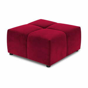 Czerwony moduł aksamitnej sofy Rome Velvet - Cosmopolitan Design obraz