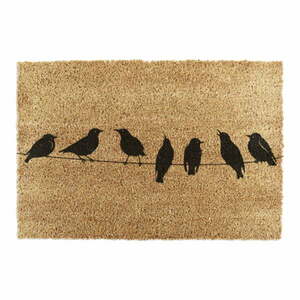 Wycieraczka z włókna kokosowego 60x90 cm Birds On a Wire – Artsy Doormats obraz