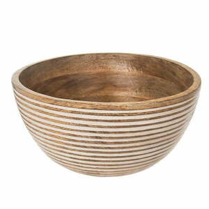Drewniana misa w naturalnym kolorze ø 24 cm Mango – Orion obraz