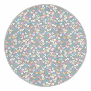 Jasnoszary dywan dziecięcy ø 100 cm Comfort – Mila Home obraz