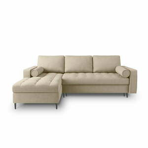 Beżowa rozkładana sofa Milo Casa Santo obraz