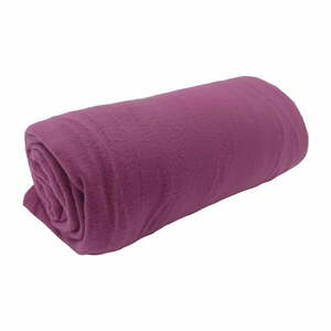 Fioletowy polarowy koc 150x200 cm Plain – JAHU collections obraz