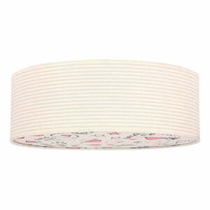 Dziecięca lampa sufitowa z tekstylnym kloszem ø 38 cm Kiddy – Candellux Lighting obraz