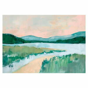 Obraz 70x100 cm Gouache Lake – Styler obraz