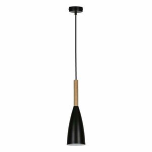 Lampa wisząca z metalowym kloszem ø 10 cm Trosa – Candellux Lighting obraz