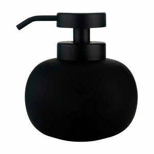 Czarny ceramiczny dozownik do mydła 200 ml Lotus – Mette Ditmer Denmark obraz