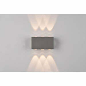 Lampa zewnętrzna LED (wysokość 9 cm) Clyde – Trio obraz