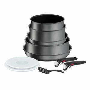 Zestaw garnków aluminiowych 10 el. Ingenio Daily Chef On – Tefal obraz