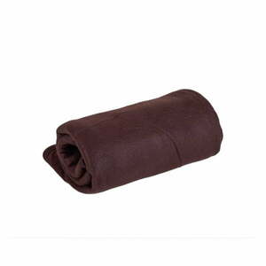 Brązowy koc polarowy 200x150 cm – JAHU collections obraz