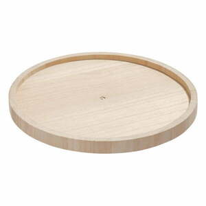 Obracany organizer kuchenny z drewna paulownia iDesign, ø 26, 7 cm obraz