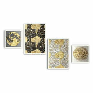 Obrazy zestaw 4 szt. 35x50 cm – Wallity obraz