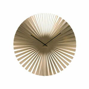 Zegar w kolorze złota Karlsson Sensu, ⌀ 50 cm obraz
