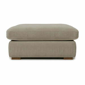 Kremowy sztruksowy podnóżek Comfy – Scandic obraz