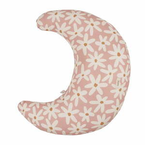 Różowa poduszka do karmienia Blush Daisies – Malomi Kids obraz