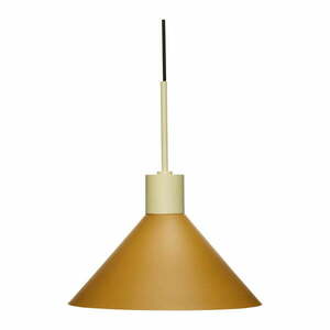 Pomarańczowa lampa wisząca ø 35 cm Crayon – Hübsch obraz