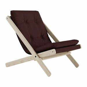 Fotel składany Karup Design Boogie Raw/Brown obraz