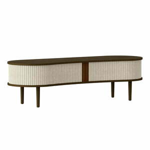 Brązowa szafka pod TV w dekorze dębu 140x40 cm Audacious – UMAGE obraz