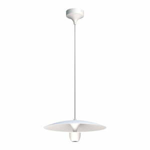 Biała lampa wisząca SULION Poppins, wys. 150 cm obraz