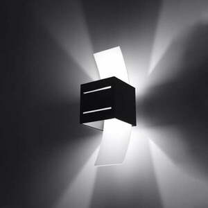 Czarny kinkiet Carlo – Nice Lamps obraz