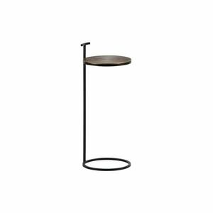 Metalowy okrągły stolik 26x26 cm Position – BePureHome obraz
