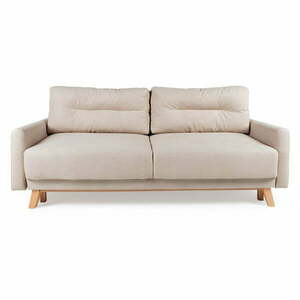 Beżowa sofa rozkładana Bonami Selection Pop obraz