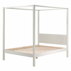 Białe łóżko dziecięce 140x200 cm PINO CANOPY – Vipack obraz