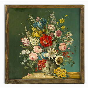 Obraz Vintage Flowers, 50x50 cm obraz