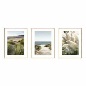 Obrazy zestaw 3 szt. 30x40 cm Beach – knor obraz
