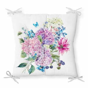 Poduszka na krzesło z domieszką bawełny Minimalist Cushion Covers Bouquet, 40x40 cm obraz