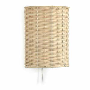 Rattanowy kinkiet Kimjit – Kave Home obraz