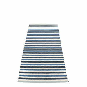 Niebiesko-kremowy chodnik odpowiedni na zewnątrz 85x200 cm Teo Denim – Pappelina obraz
