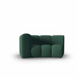 Zielony moduł sofy (lewostronny) Lupine – Micadoni Home obraz